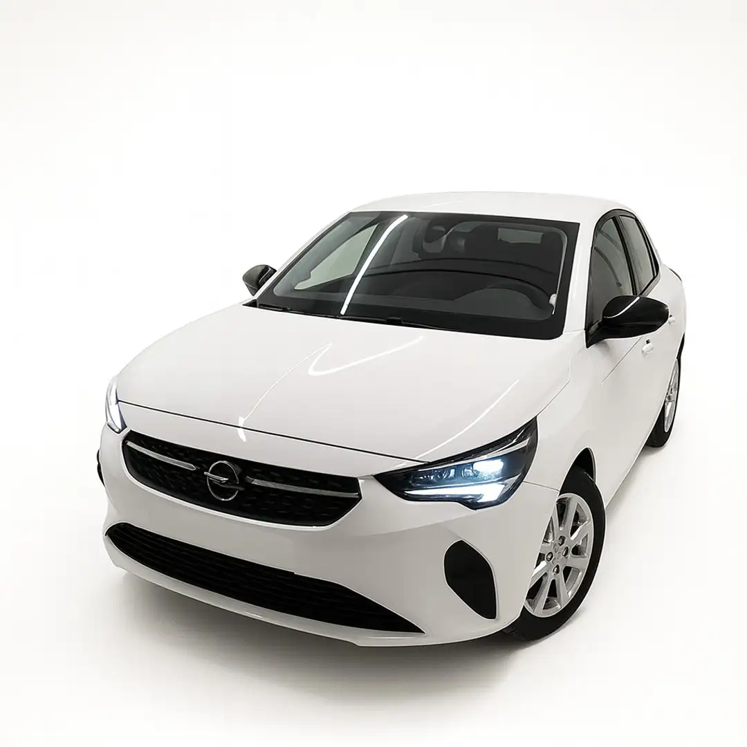 Opel Corsa 1200Benz100Pk Elegance Leer+ElektrischeSportzetel Blanc - 2