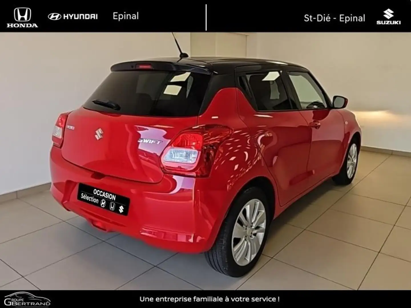 Suzuki Swift 1.2 Dualjet 90ch Privilège Euro6d-T Rouge - 2