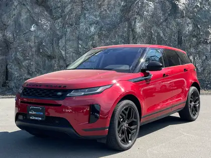 Red 2020 Land Rover Range Rover Evoque SUV / Crossover All-Wheel Drive Automatic