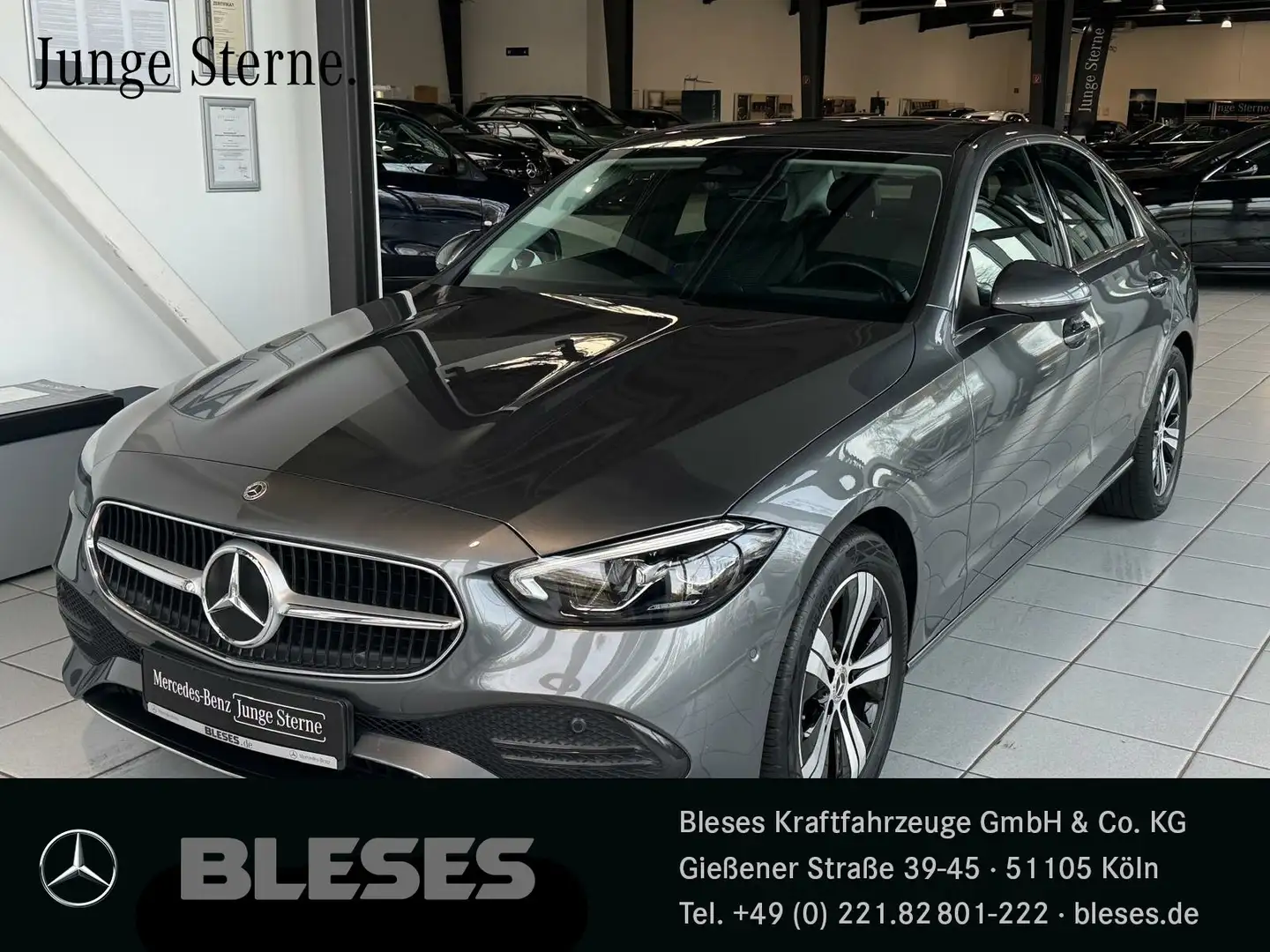 Mercedes-Benz C 220 C 220 d Avantgarde Navi+SHD+AHK+LED+Kamera+Spiegel-P Gris - 1