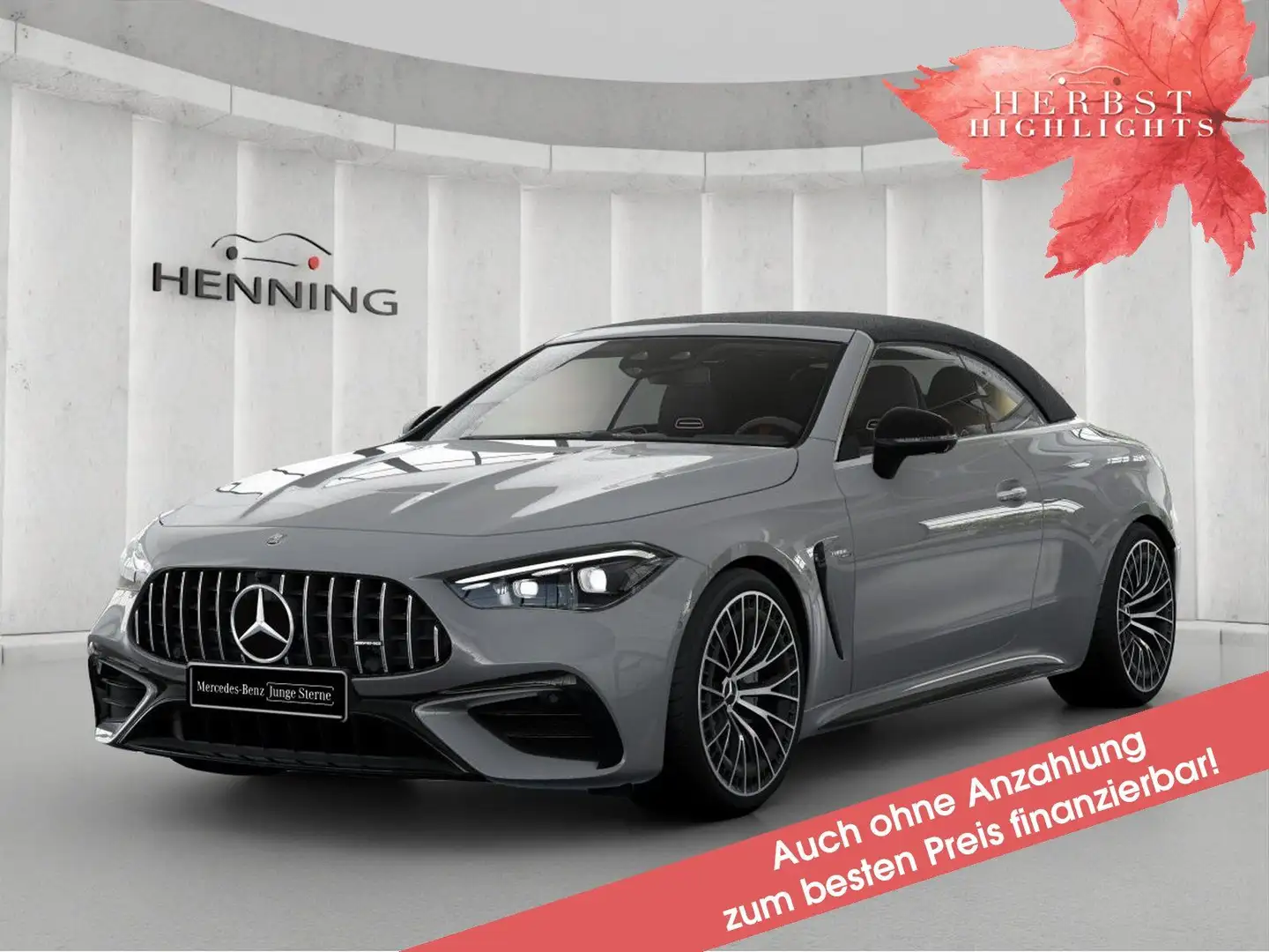 Mercedes-Benz CLE 53 AMG Cabrio 4M Sthz Burmester Distroni 20" Gris - 1