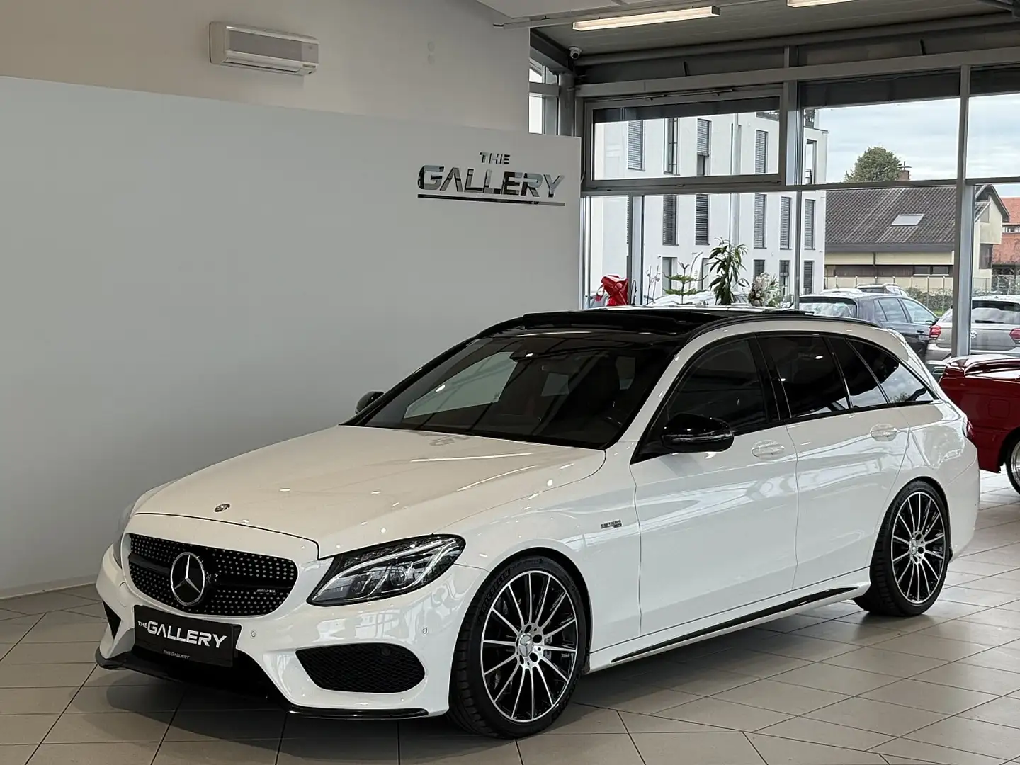 Mercedes-Benz C 43 AMG T 4MATIC Aut.*Panoramadach*LED*Sport-Auspuffanlage Weiß - 2