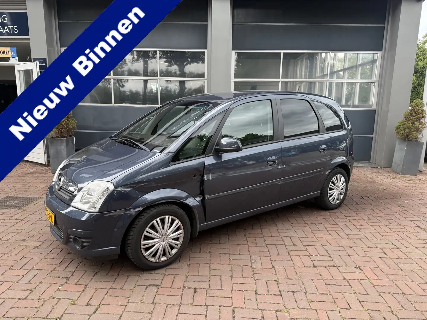 Opel Meriva 1.6-16V Enjoy Hoge Zit airco,trekhaak Bj 2006 km 1 Grijs - 1