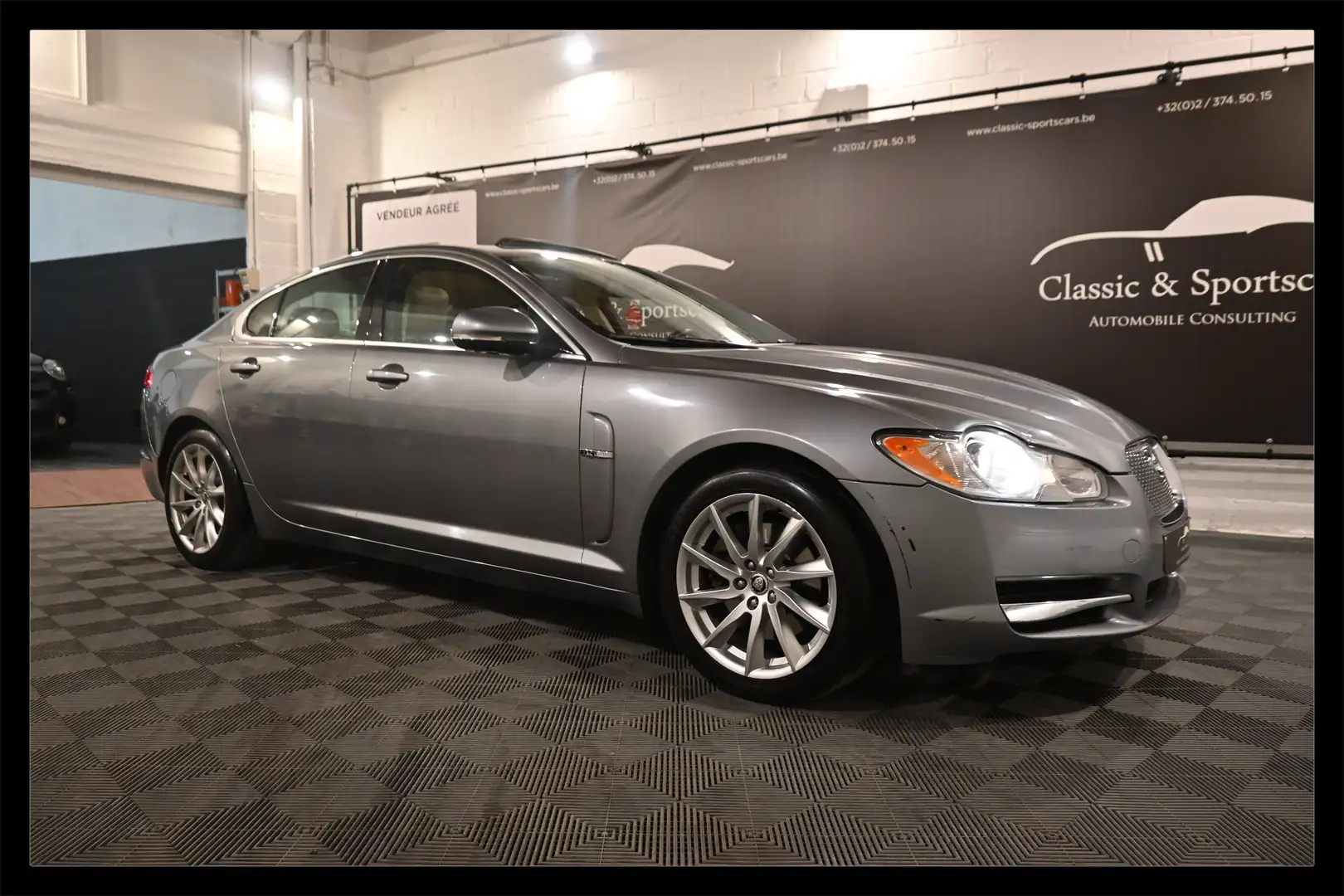 Jaguar XF XF 3.0 Turbo V6 LUXURY / TOIT OUVRANT / EURO 5 ! Grigio - 1
