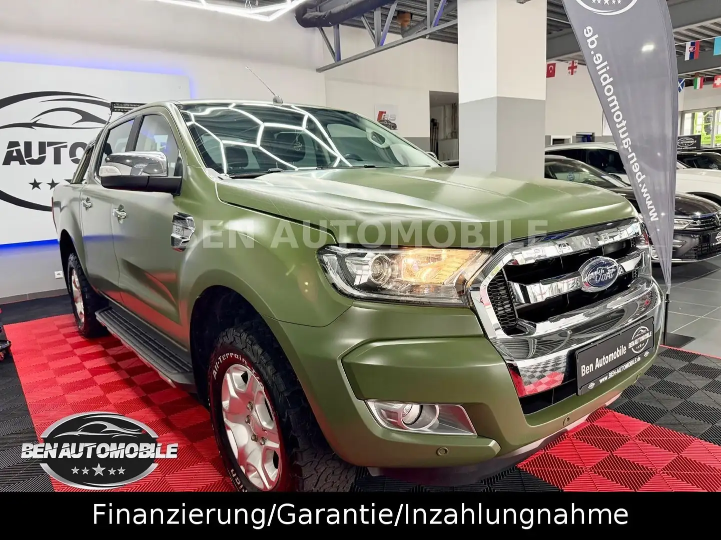 Ford Ranger Limited Doppelkabine 4x4 Grün - 1