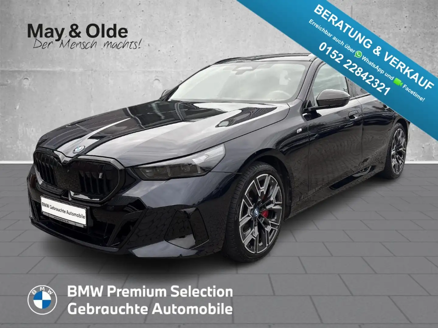 BMW i5 40 eDrive Touring M Sport Pro AHK 360grad ACC Navi Schwarz - 1