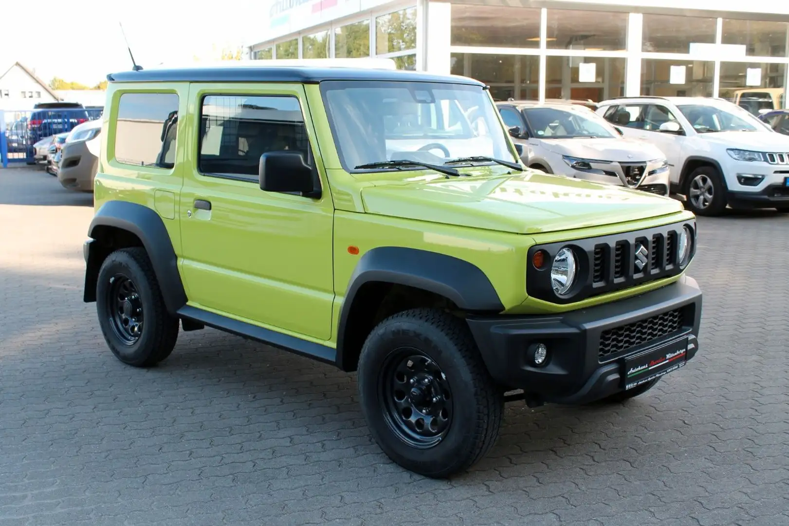 Suzuki Jimny Comfort AllGrip NFZ DAB,AHK,SHZ,Tempo Grün - 2