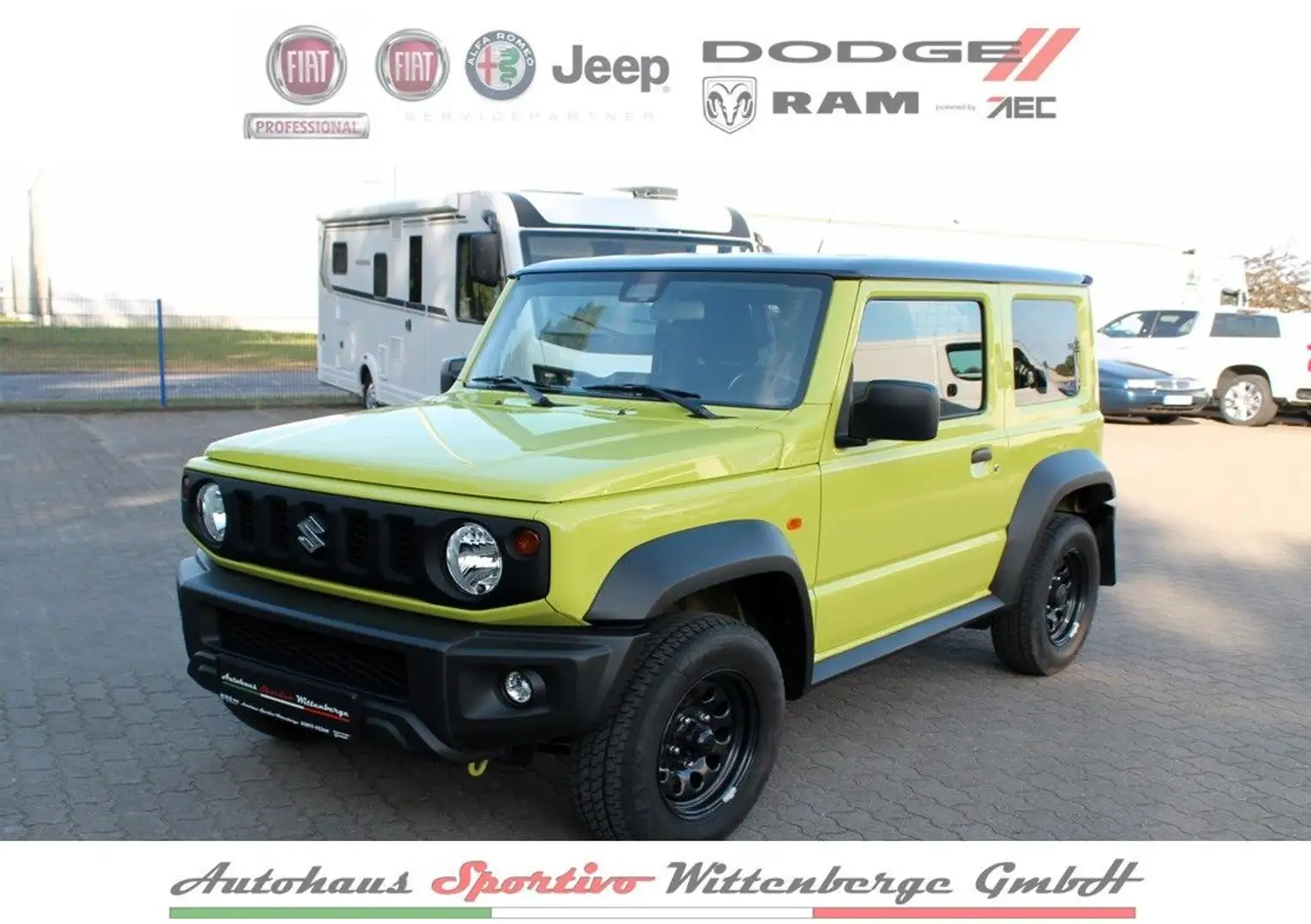 Suzuki Jimny Comfort AllGrip NFZ DAB,AHK,SHZ,Tempo Grün - 1