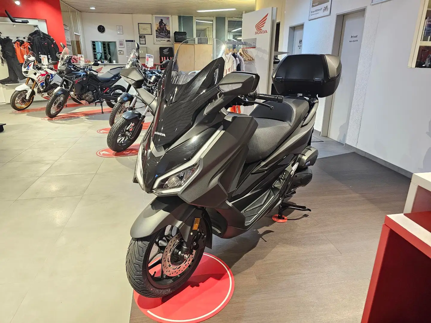 Honda Forza 125 inkl. Smart-Top-Case Gris - 1