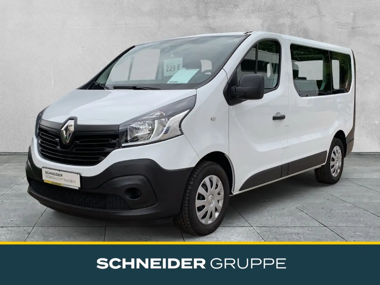Renault Trafic Combi L1H1 Expression 1.6 dCi 95 ESP+USB White - 1