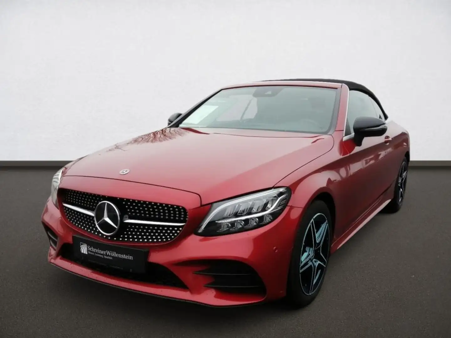 Mercedes-Benz C 200 Cabrio *AMG*Night*Ambi*RKam*AIRSCARF* Rot - 2