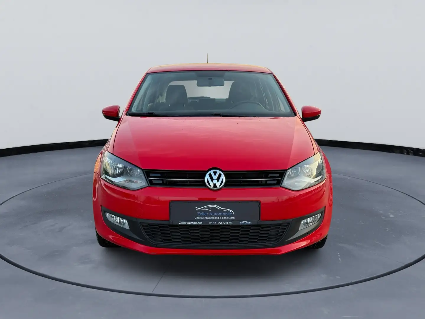 Volkswagen Polo Polo 1.2 Comfortline / Klimaautomatik / S-Heft Rot - 2