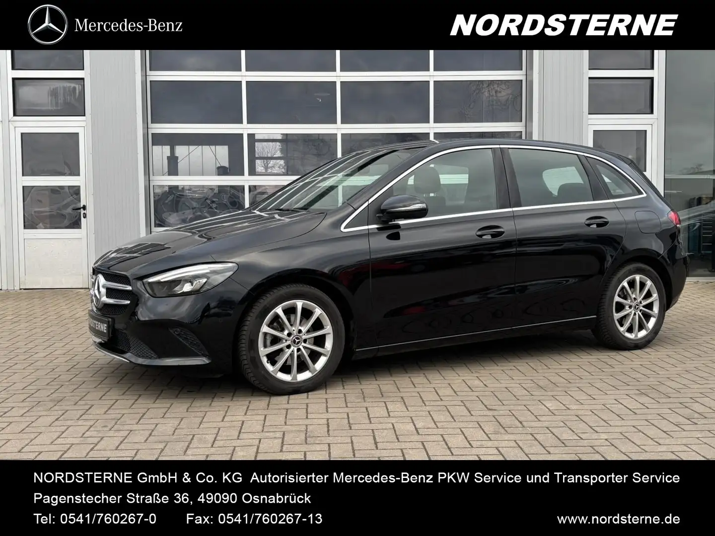 Mercedes-Benz B 180 B 180 d AUTOMATIK+AHK+LED+NAVIGATION+SHZ+MBUX Noir - 1