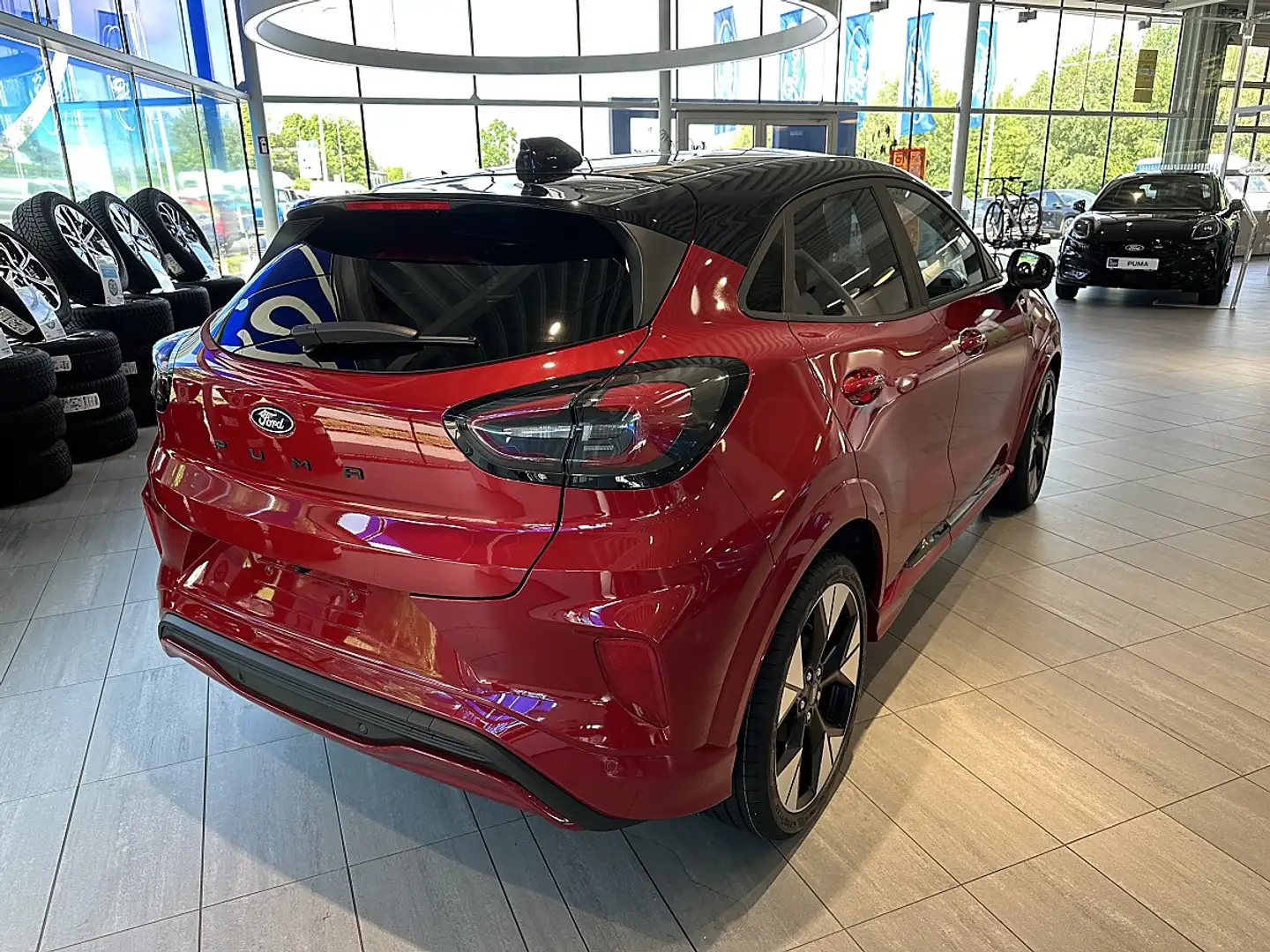 Ford Puma 1,0 EcoBoost Hybrid ST-Line Rot - 2