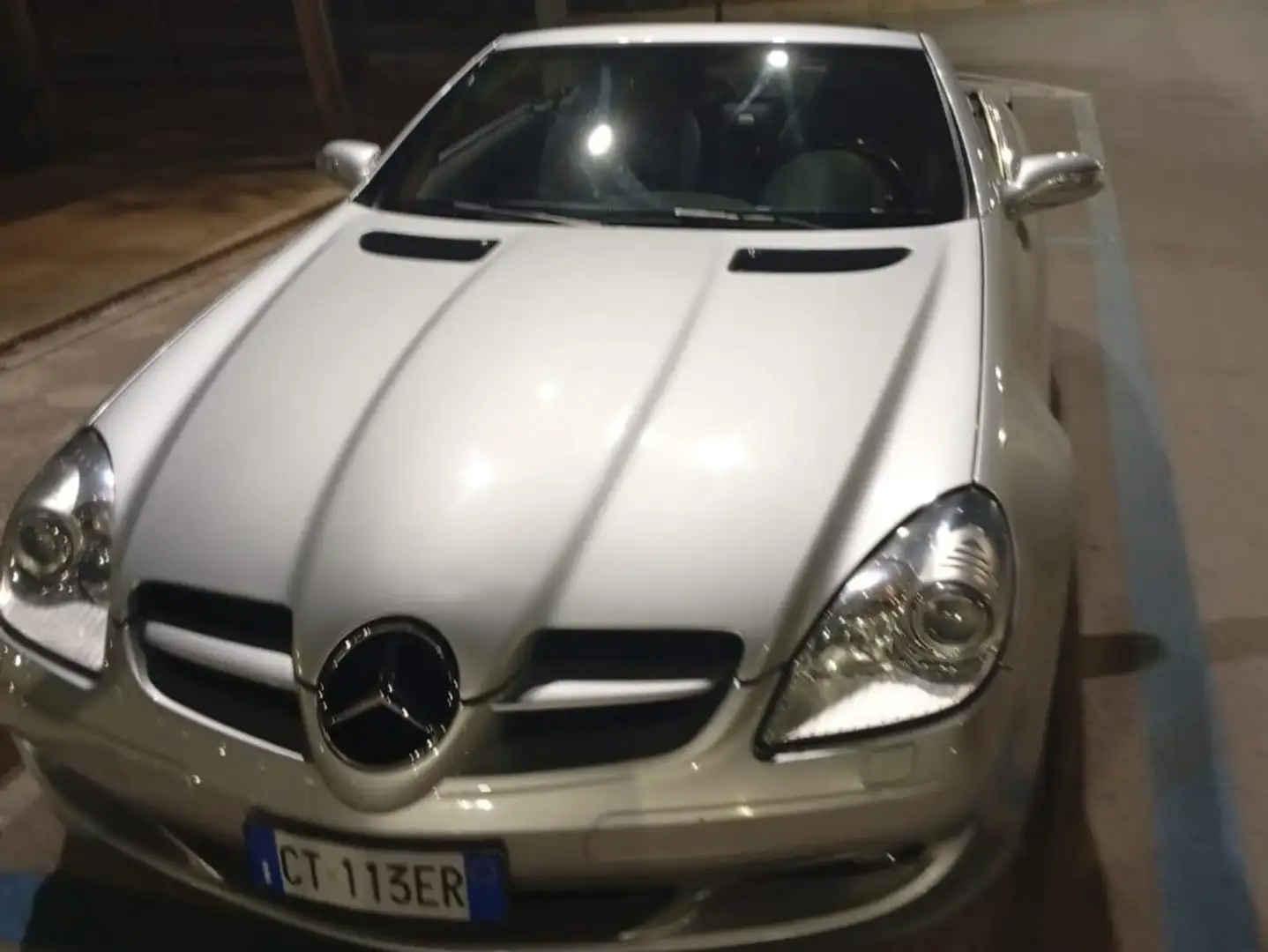 Mercedes-Benz SLK 200 SLK 200 k Argento - 2