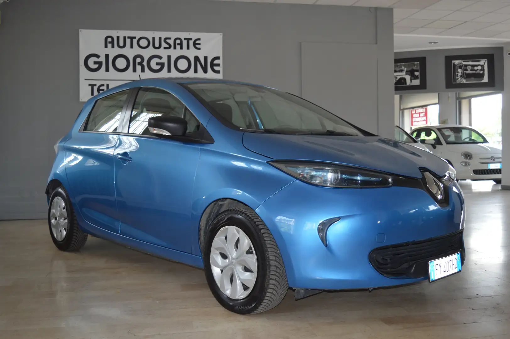 Renault ZOE Zoe Life R90 Batteria di Proprietà Blu/Azzurro - 1