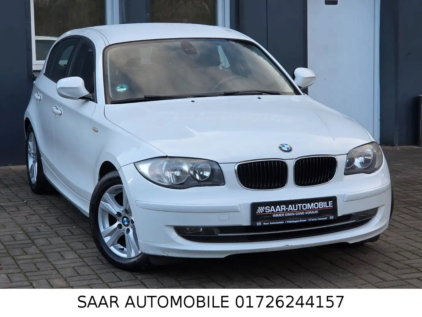 BMW 116 i 2.0 limousine/KLIMAAUTO/TEMP/SHZG/EURO5 Wit - 1