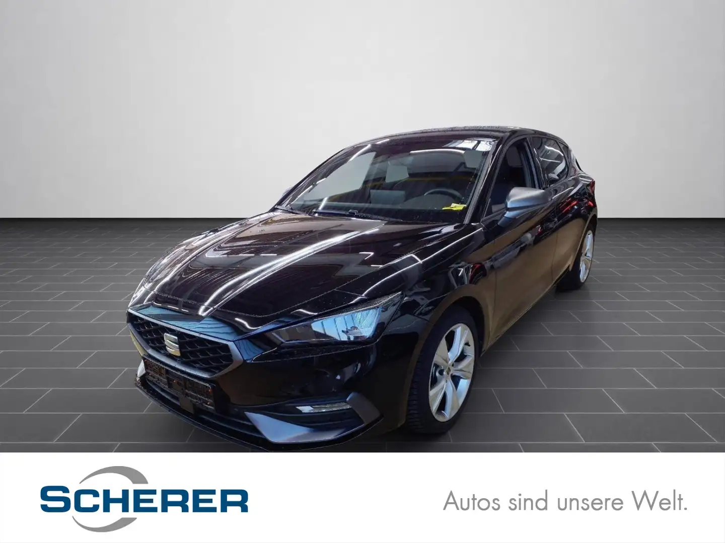 SEAT Leon 2,0 TDI DSG FR-Line RFK/NAVI/LED/PDC/Sitzhe Schwarz - 1