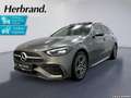 Mercedes-Benz C 300 e T AMG DISTRONIC AHK Panoramadach CarPlay Grau - thumbnail 1