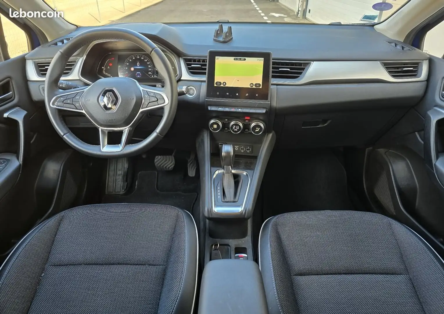 Renault Captur 1.3 tce 130ch intens edc Bleu - 2