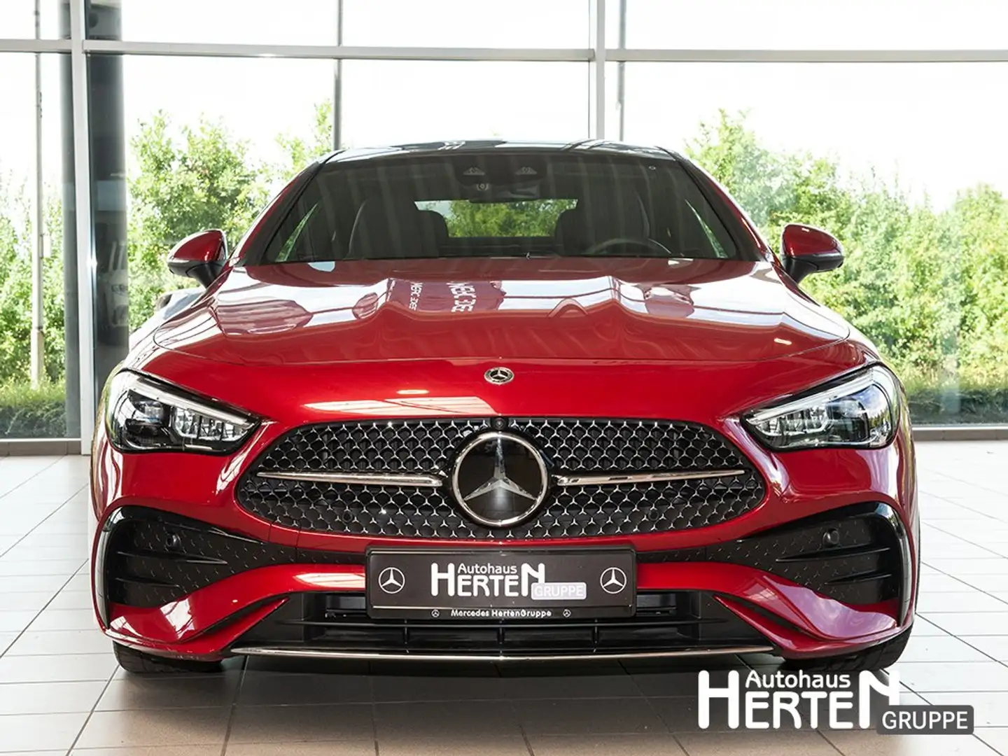 Mercedes-Benz CLE 200 Coupe+AMG ADVANCED+DISTRONIC+PANO+HEADup Roşu - 2