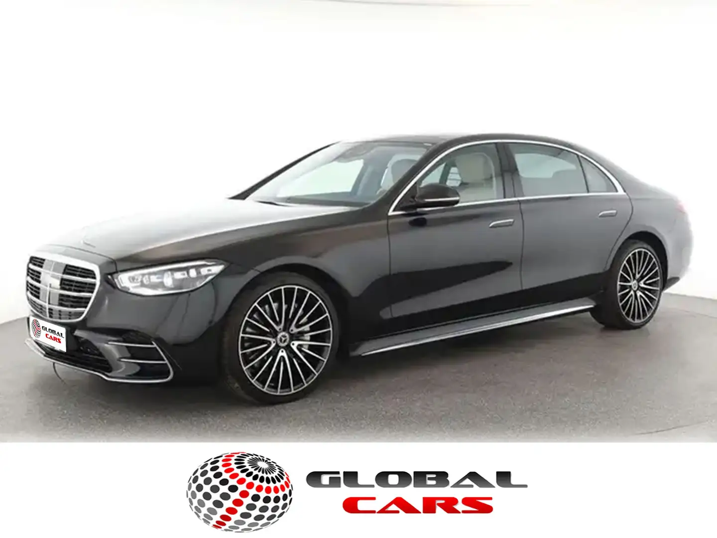 Mercedes-Benz S 400 4Matic d Lunga Premium AMG/Panorama/Rear TV Zwart - 1