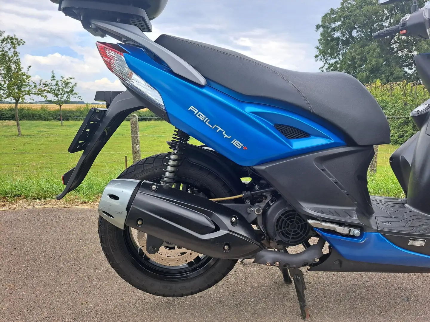 Kymco Agility 125 16 + Синій - 2