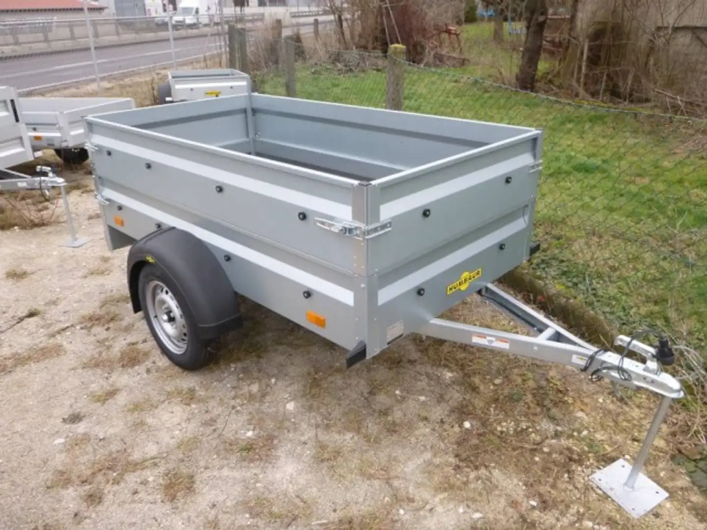 Humbaur Steely mit BW-Aufsatz, 750 kg, 2050x1095x300 mm - 1