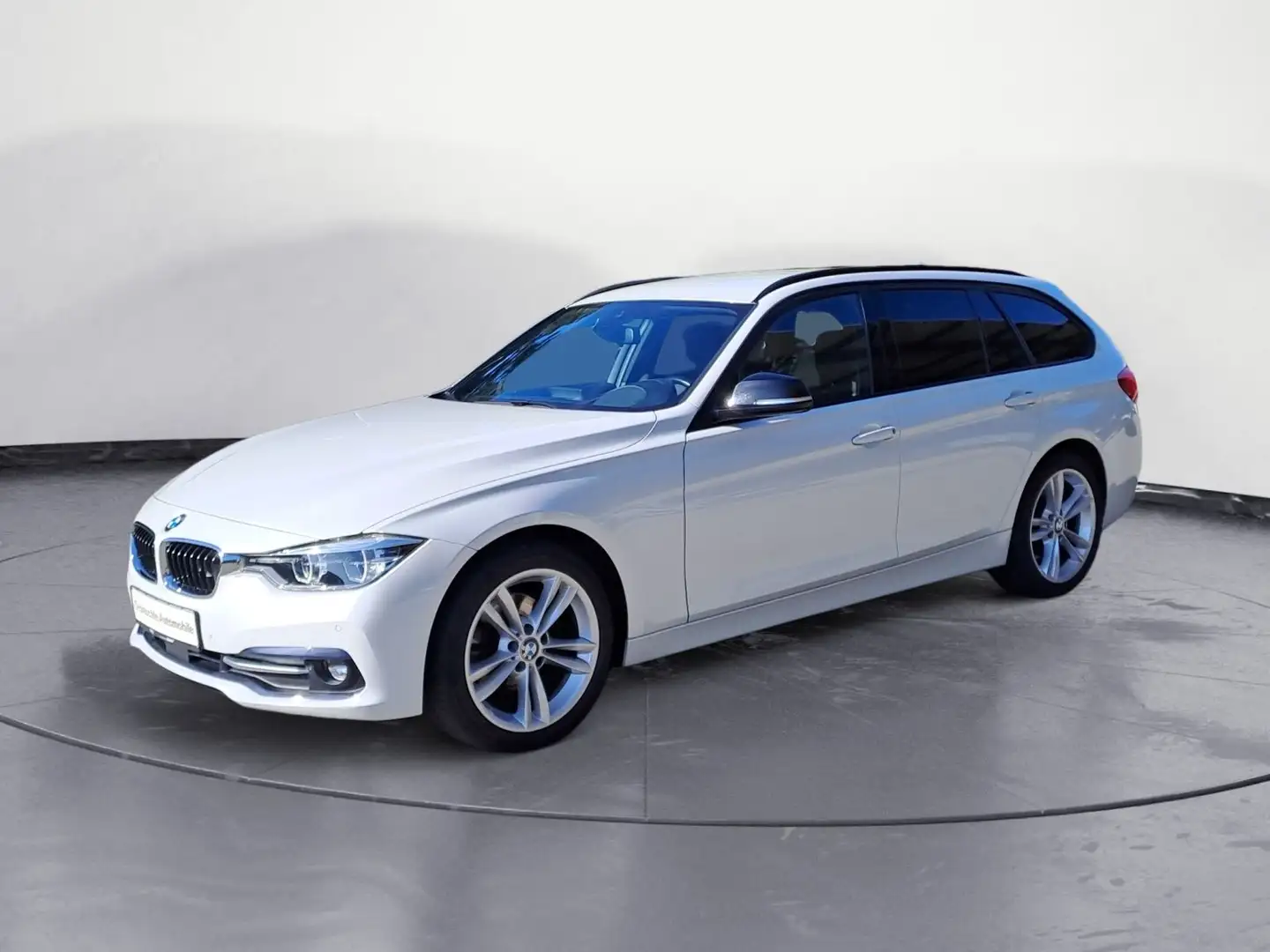 BMW 320 d Touring Sport Line Navi Prof. Sport Aut. Weiß - 2