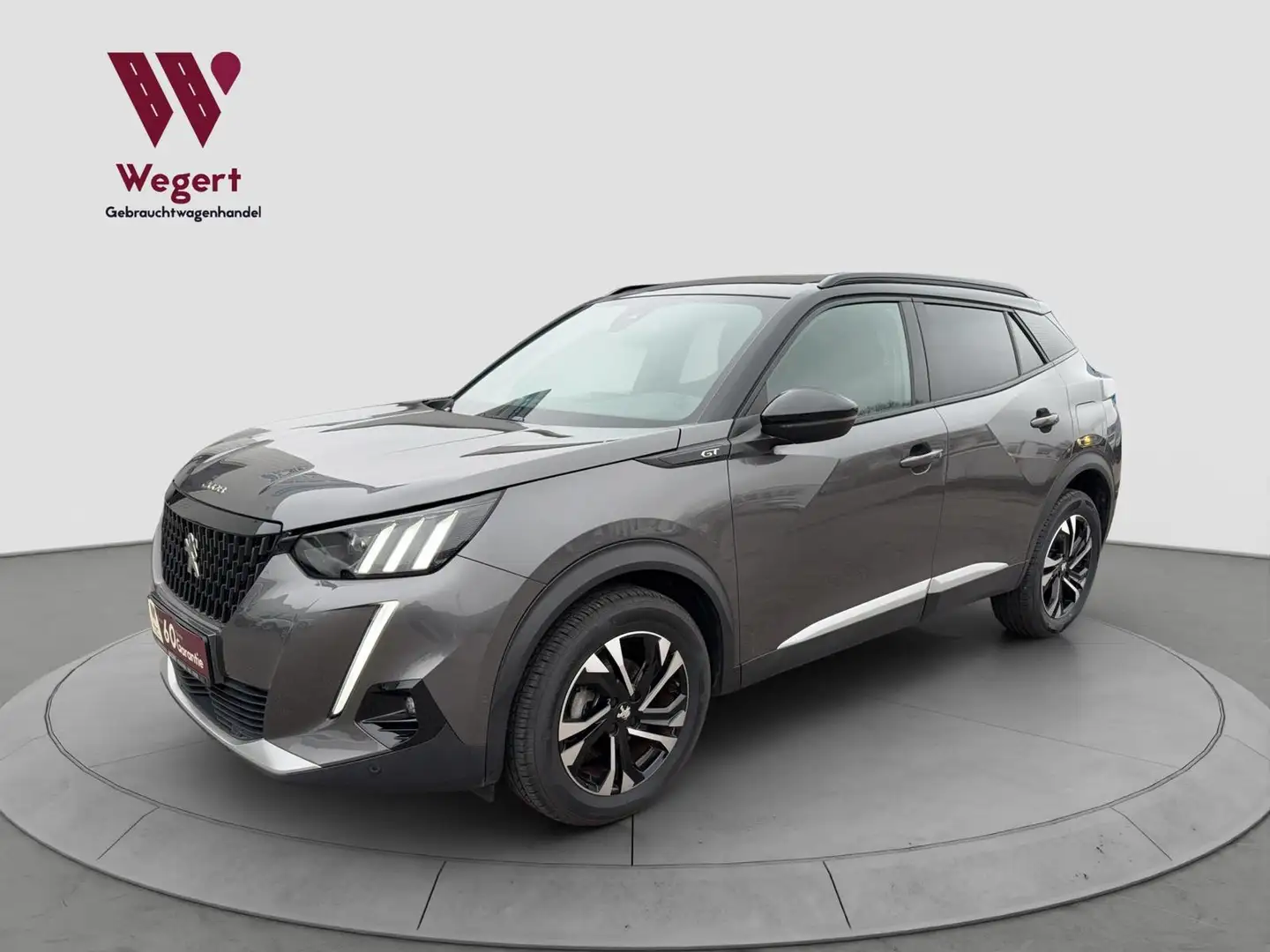 Peugeot 2008 GT*RCAM*NAVI*CARPLAY*8FACH*DAB*PDC* Grau - 1