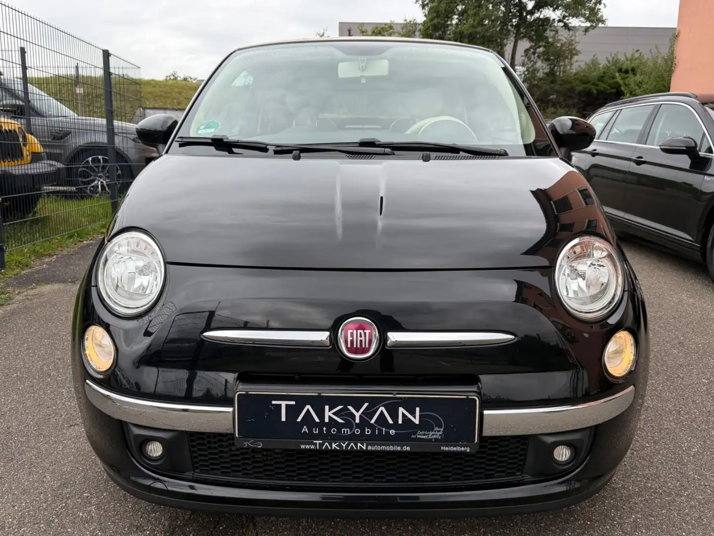 Fiat 500C Lounge Cabrio / 2.Hand / Klima / S-Heft Schwarz - 2