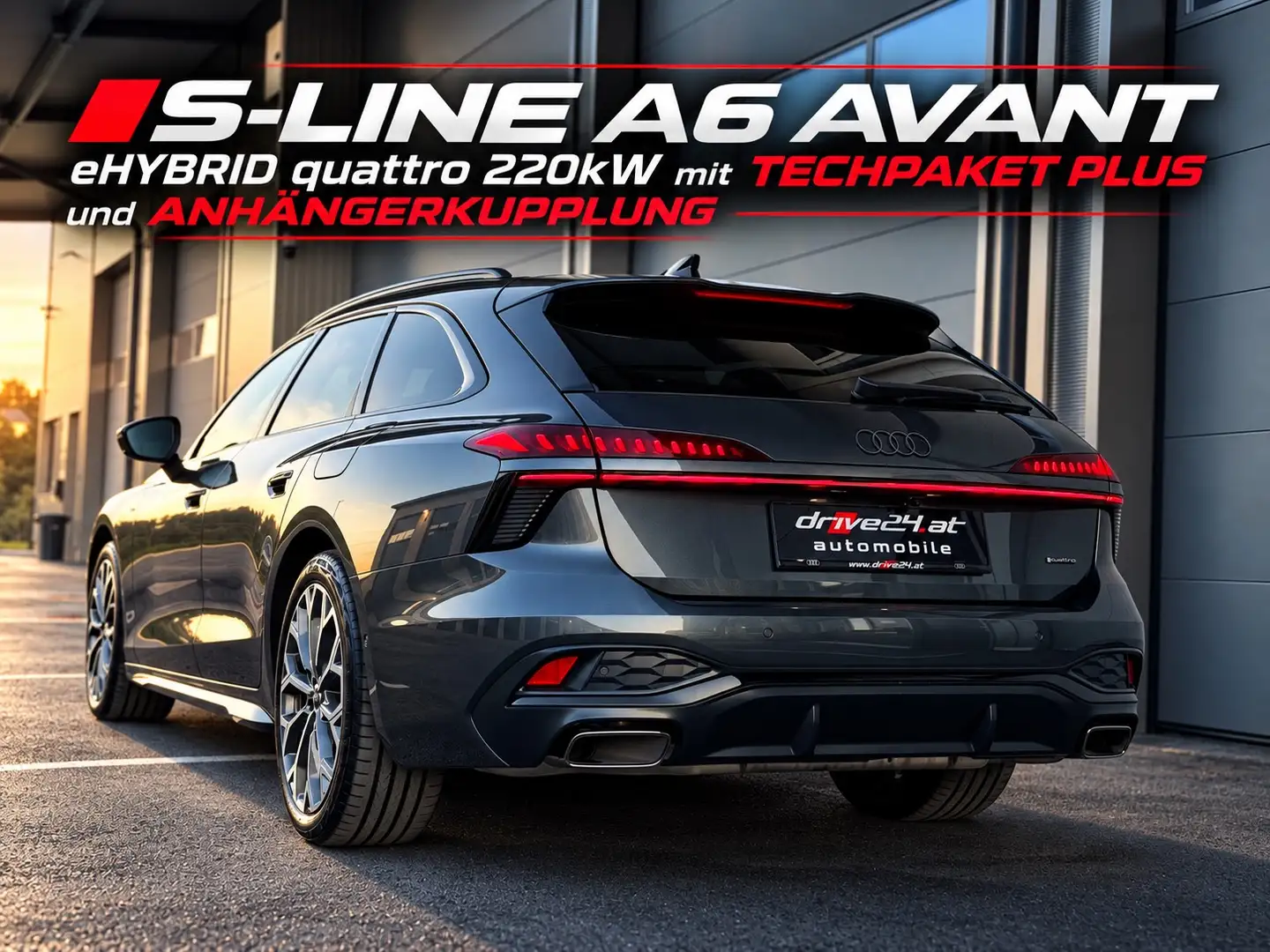 Audi A6 S-LINE INT+EXT A6 eHybrid quattro 220kW AHK MATRIX 20" BEIFAHRERDISPLAY Grau - 1