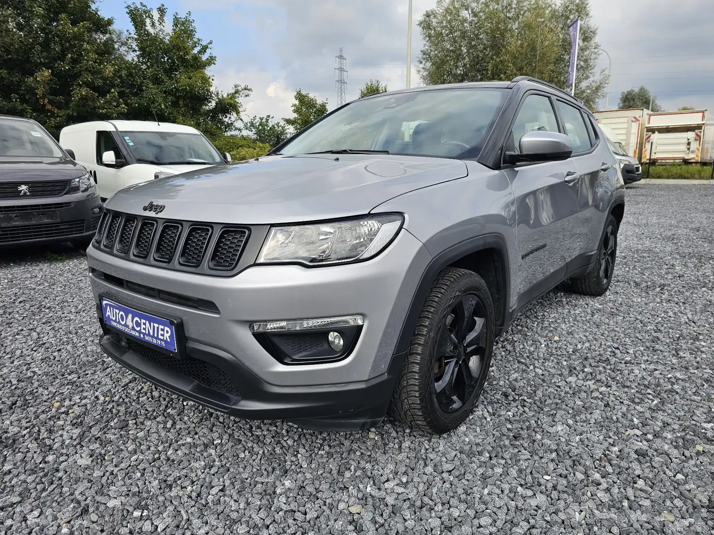 Jeep Compass 1.4 Turbo 4x2 Limited //1ER PROPRIO/GARANTIE 1AN// Grijs - 1