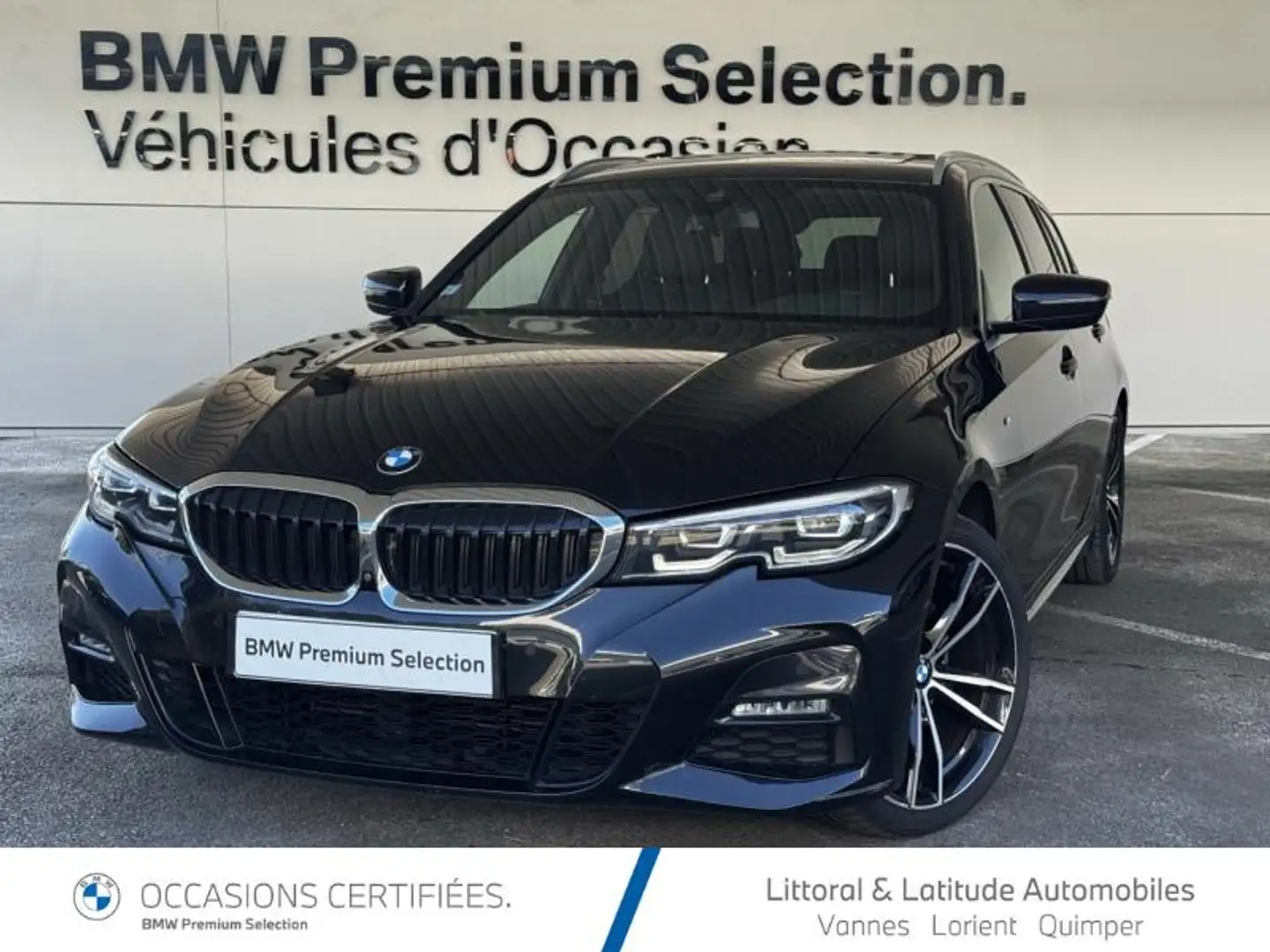 BMW 320 320dA xDrive 190ch M Sport Noir - 1
