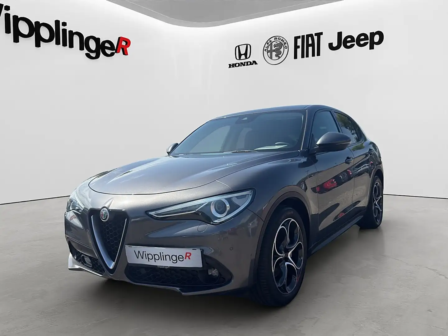 Alfa Romeo Stelvio Super 2,2 ATX RWD Grau - 1