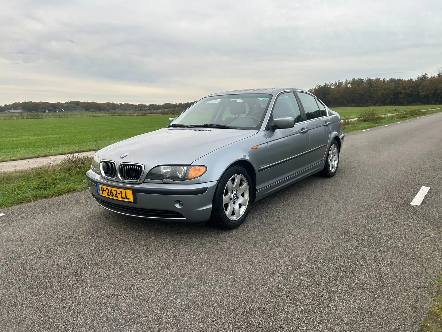 BMW 325 325i (e46) Gümüş rengi - 1