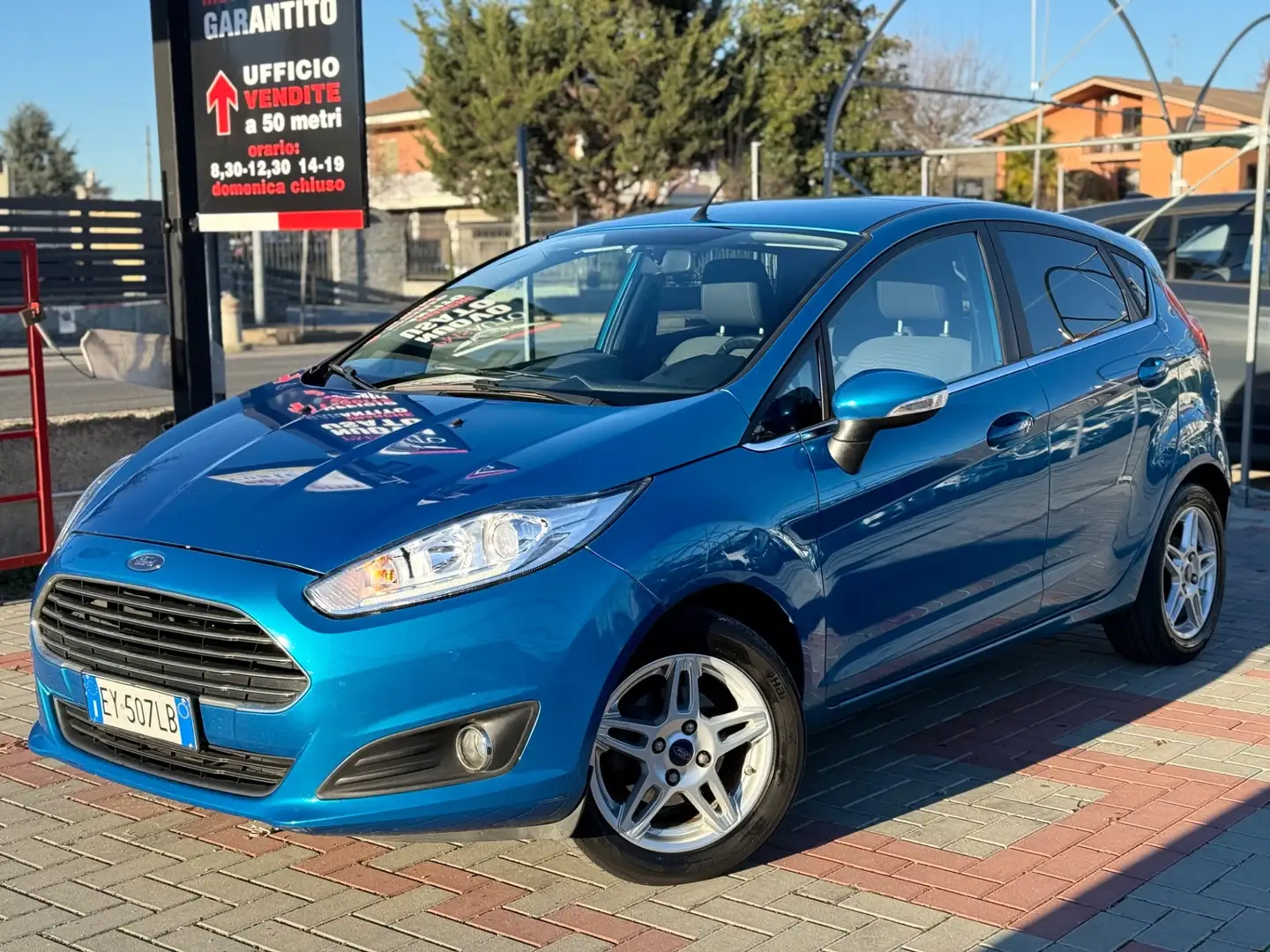 Ford Fiesta Fiesta 1.0 80CV 5 porte Titanium Blu/Azzurro - 2