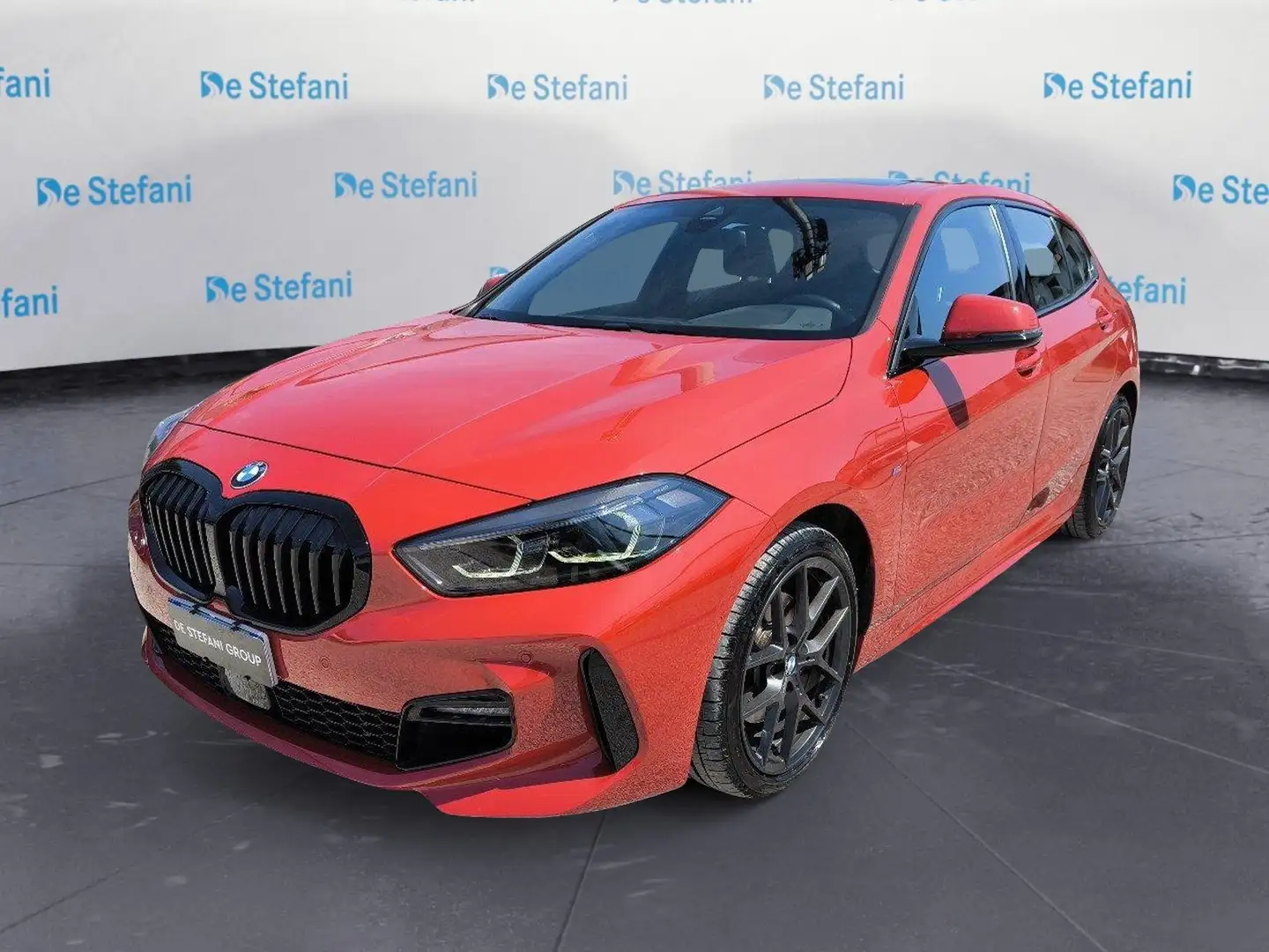 BMW 118 Serie 1 118d MSport Rosso - 1