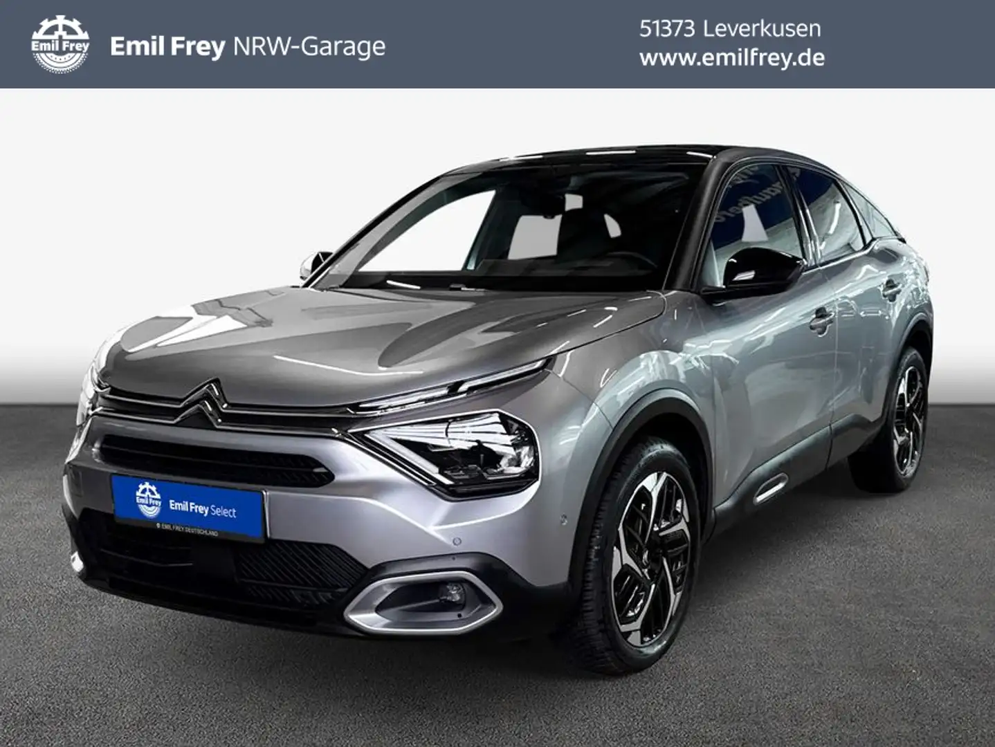 Citroen C4 PureTech 130 EAT8 SHINE PANO+LED+NAVI+PDC Gris - 1