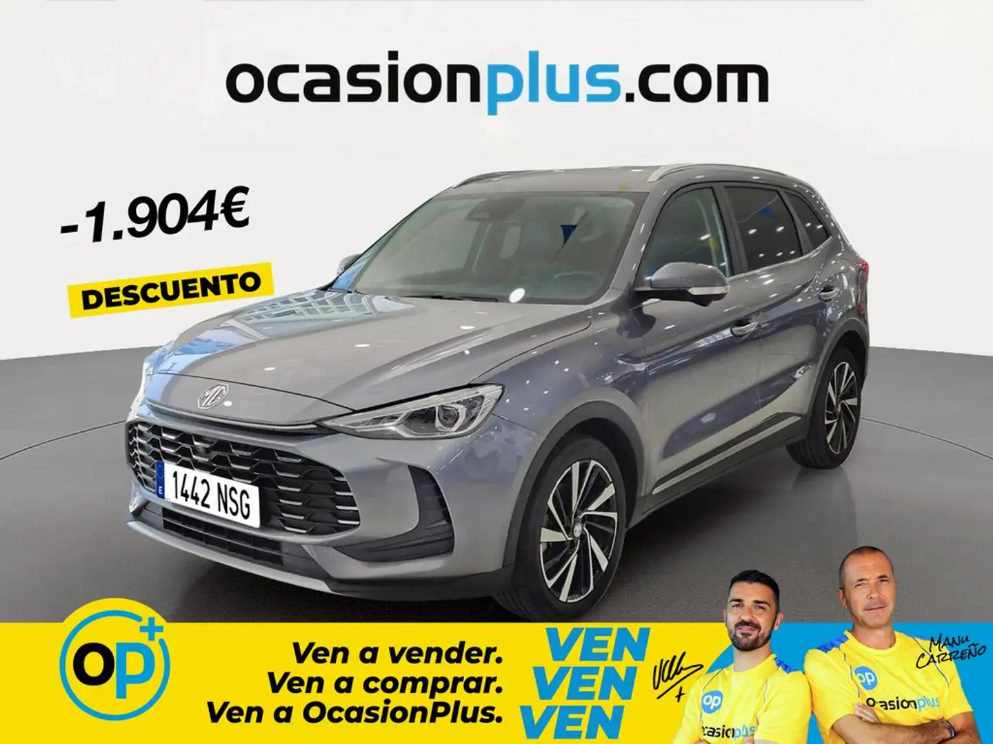 MG ZS 1.5 Hybrid+ Luxury Gris - 1
