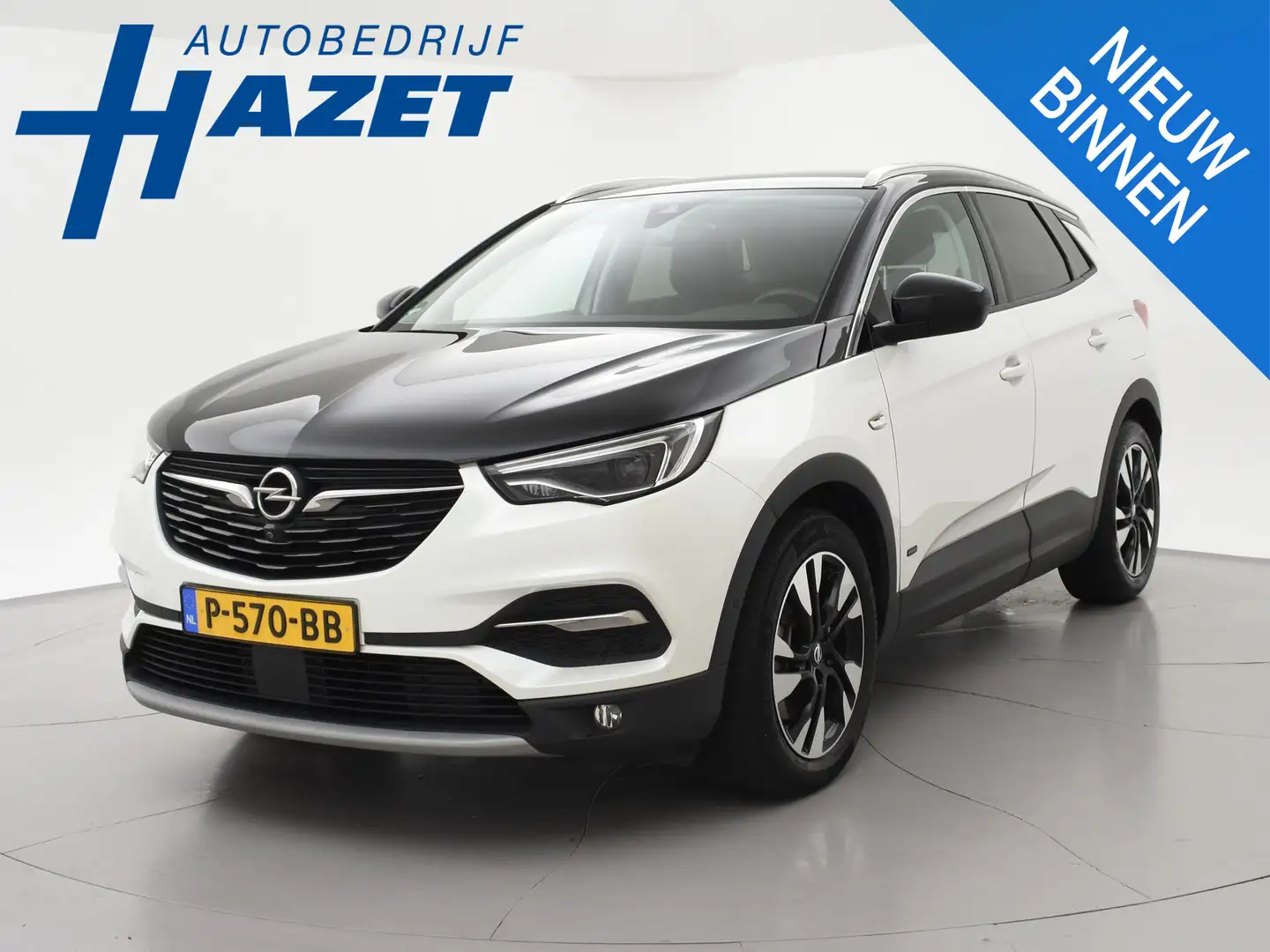Opel Grandland X 1.6T HYBRID4 300 PK AUT. 4WD ULTIMATE + TREKHAAK | Wit - 1