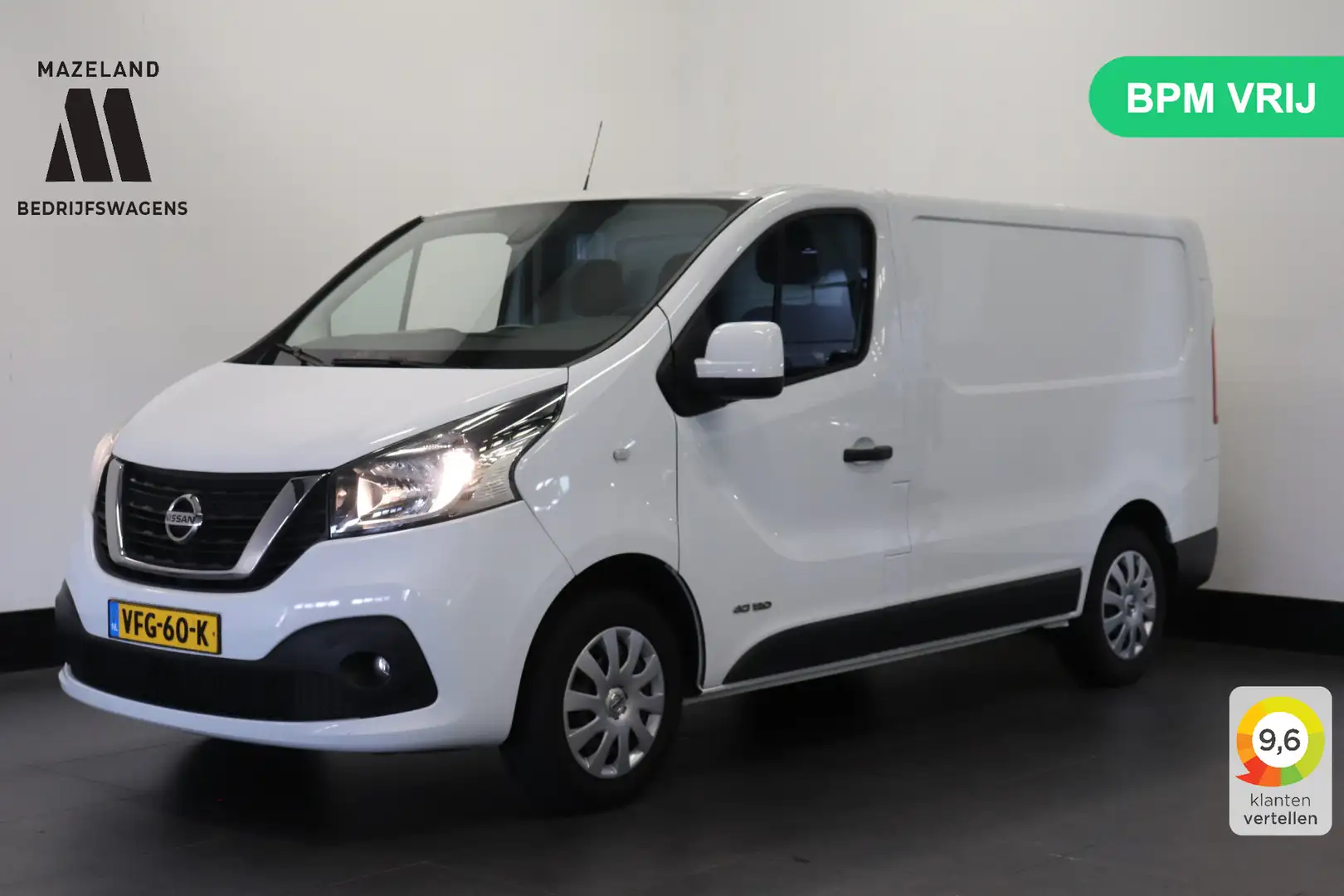 Nissan NV300 1.6 dCi 120PK EURO 6 - Airco - Navi - Cruise - € 1 Wit - 1