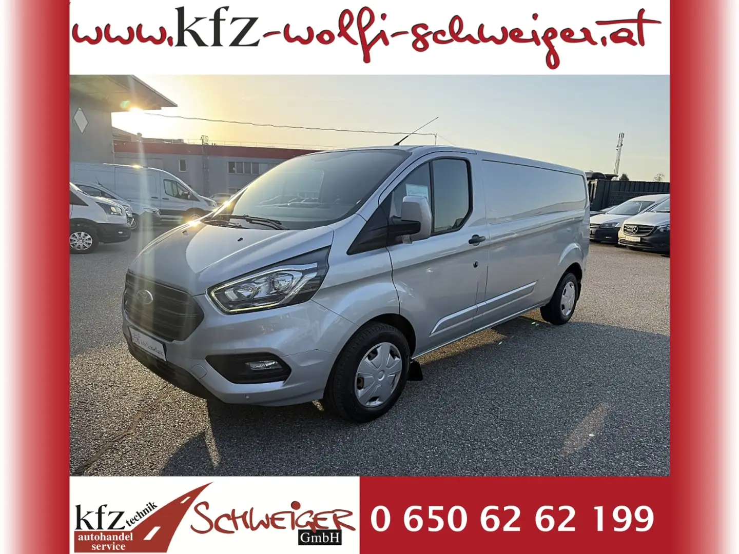 Ford Transit Custom Kasten 2,0 TDCi L2H1 340 Trend Silber - 1