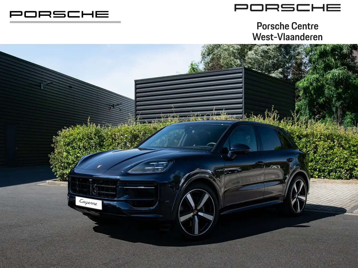 Porsche Cayenne E-Hybrid | exclusive manufaktur | Air susp | Bose Blauw - 1