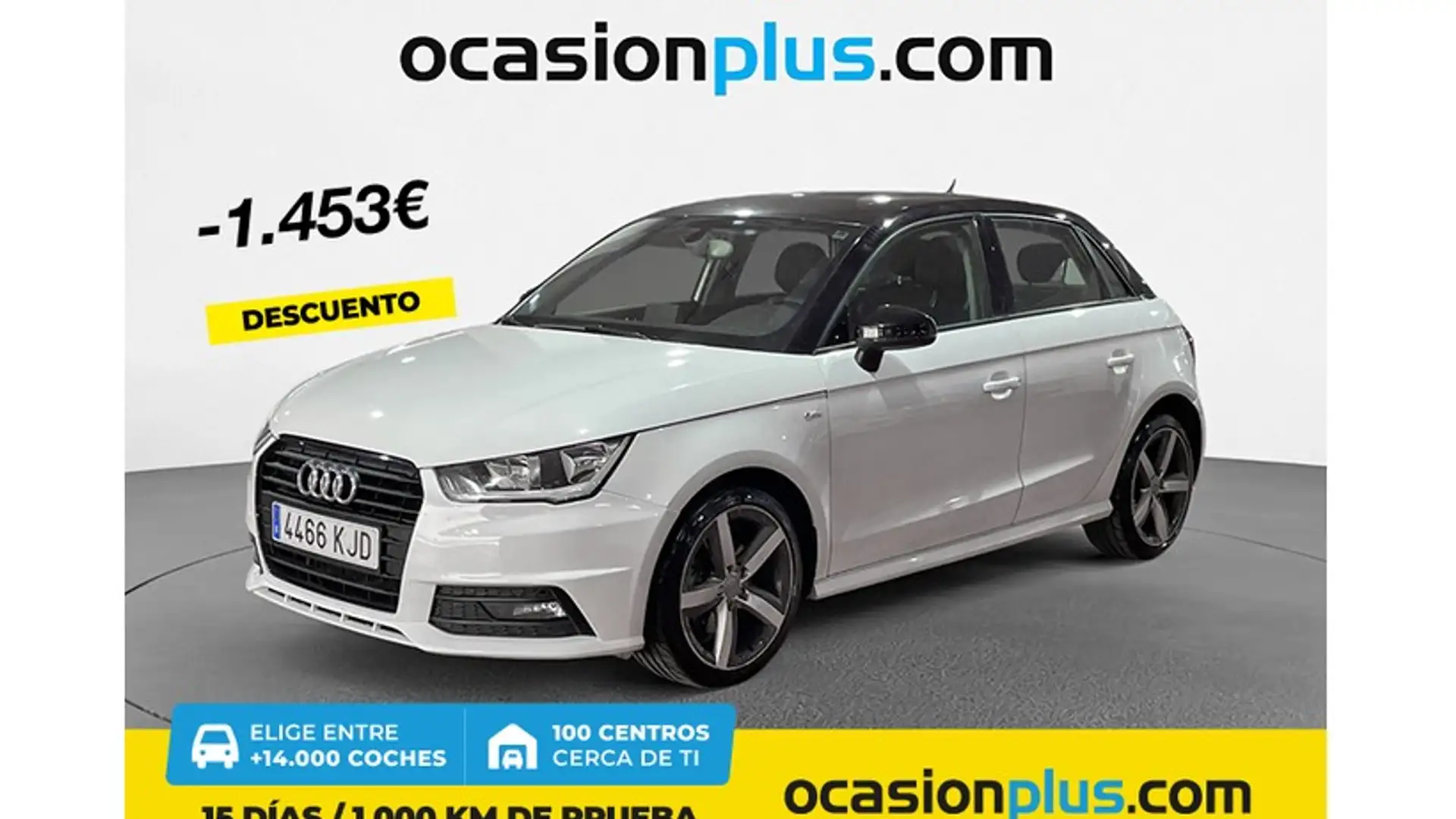 Audi A1 Sportback 1.6TDI Adrenalin Blanc - 1