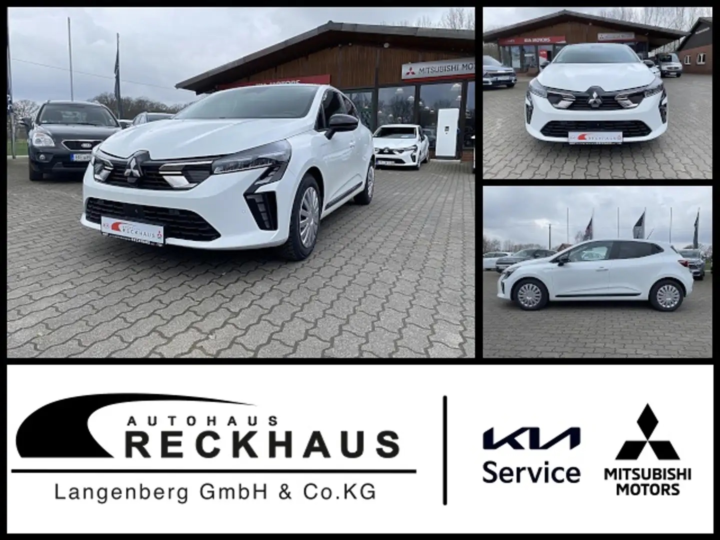 Mitsubishi Colt PLUS 1,0l Turbo-Benziner 6MT Klima Navi Silber - 1