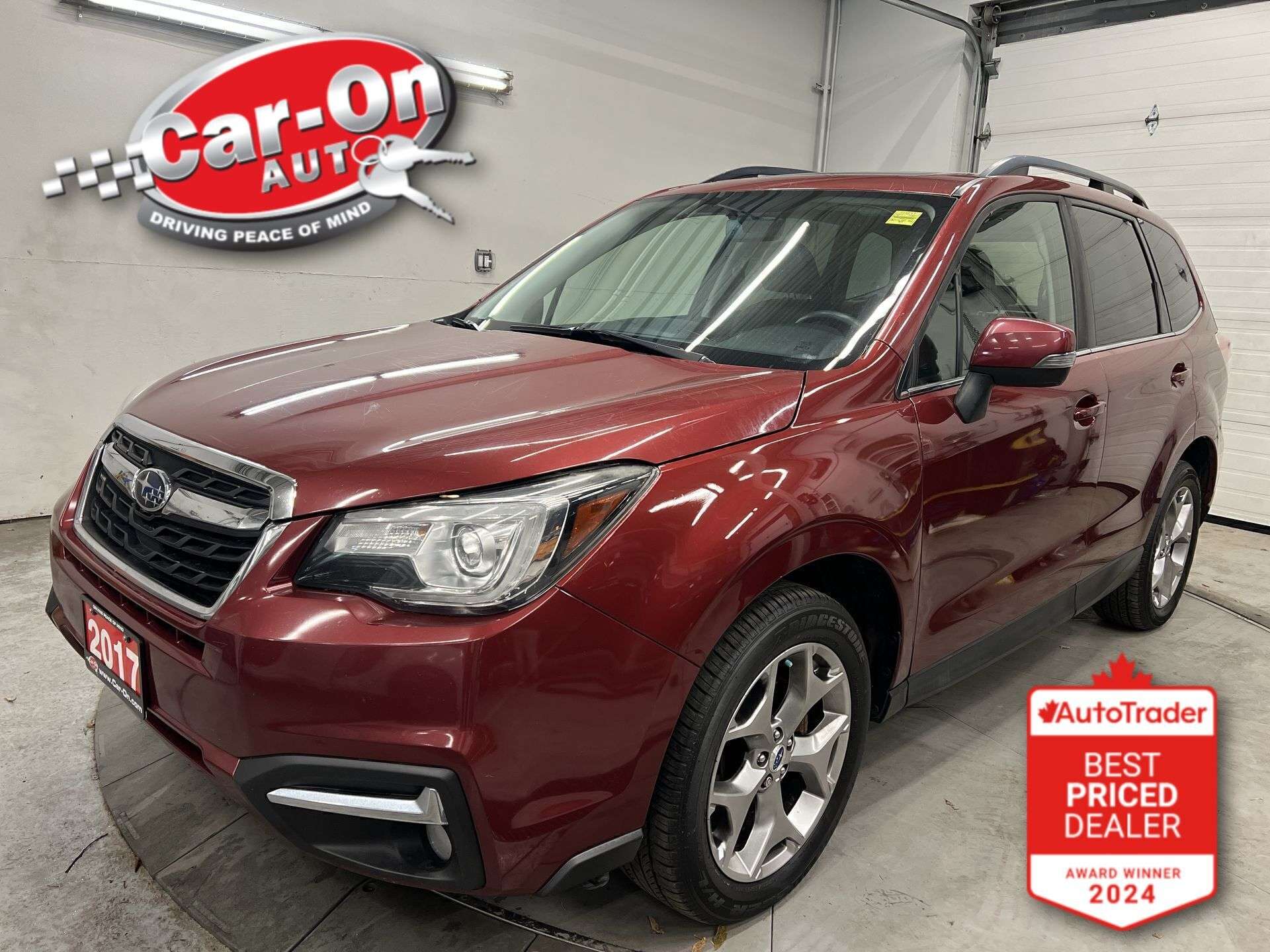 Red 2017 Subaru Forester 2.5i Limited SUV / Crossover All-Wheel Drive Automatic