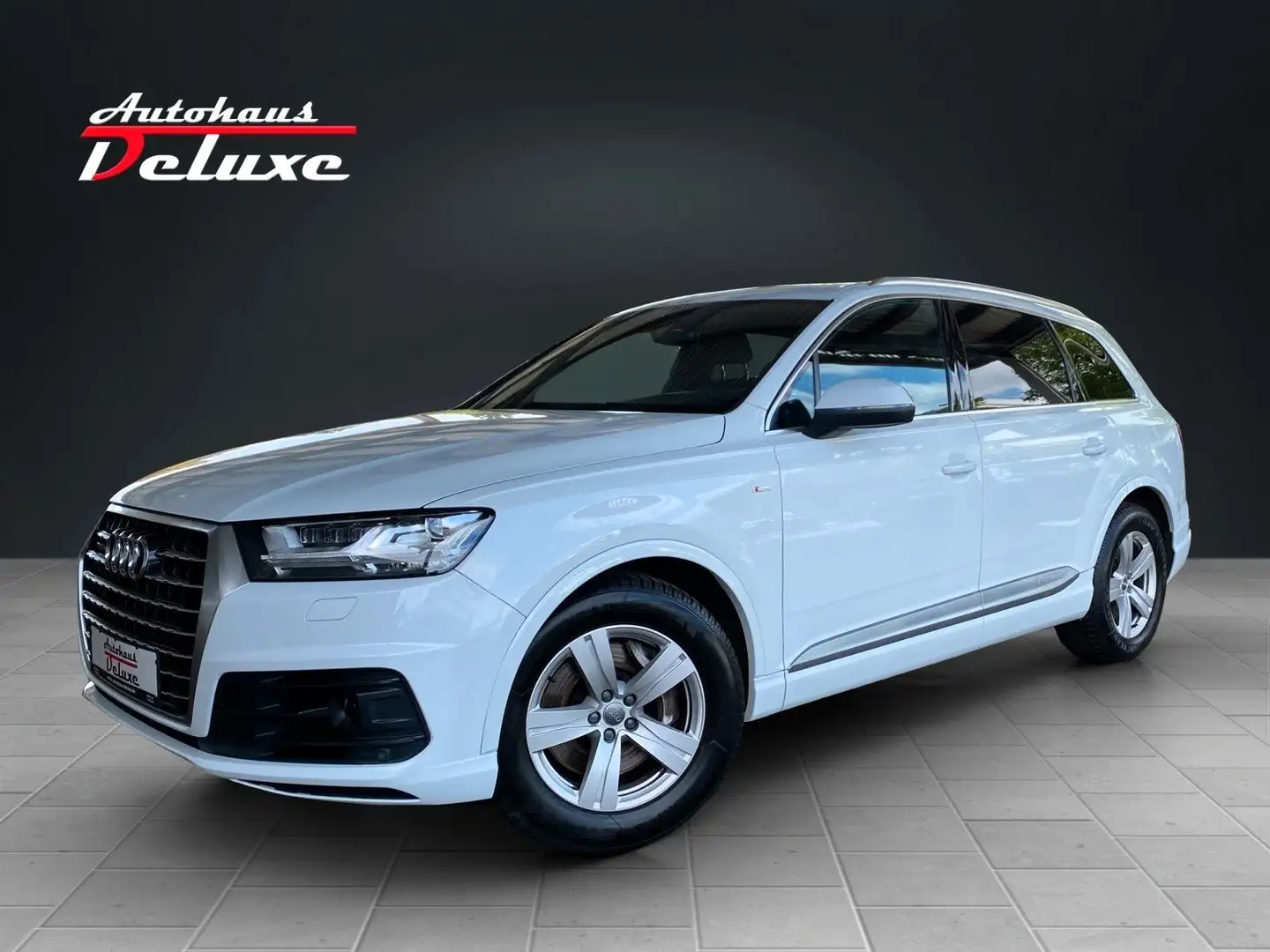 Audi Q7 3.0TDI QU.S-LINE KAMERA-PANORAMA-AHK-7-SITZER Weiß - 1