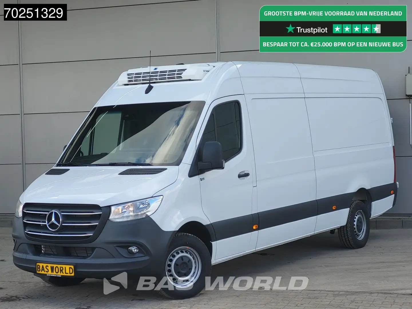 Mercedes-Benz Sprinter 317 CDI Koelwagen L3H2 Thermo King V-200 MAX 230V Wit - 1