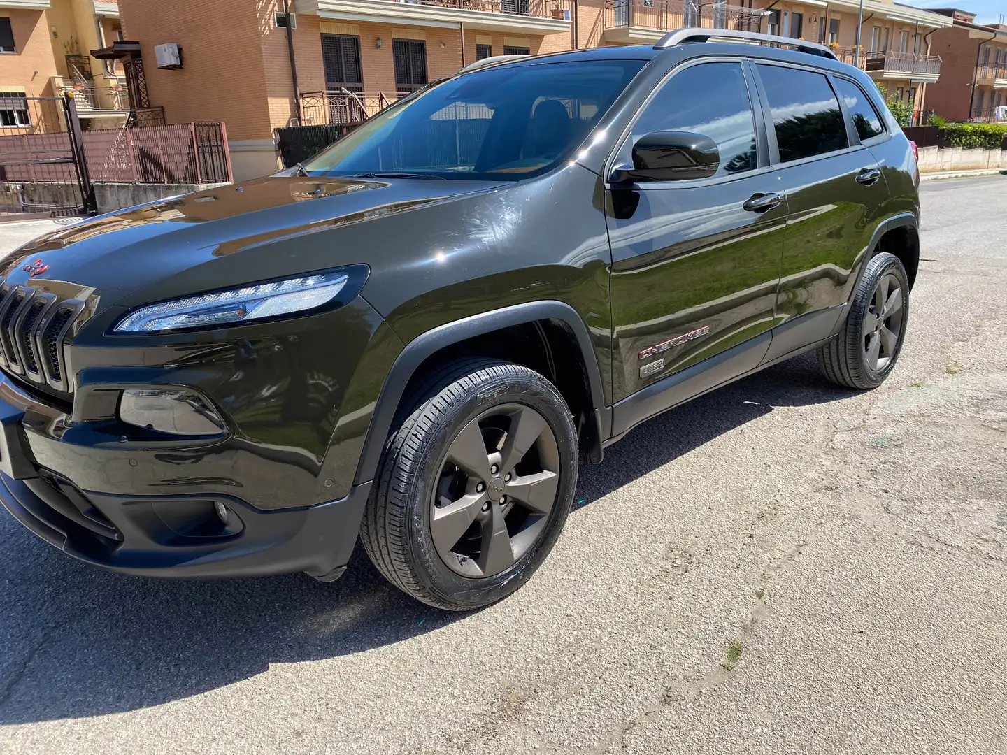 Jeep Cherokee Cherokee V 2014 2.2 mjt II Limited + 4wd Зелений - 2